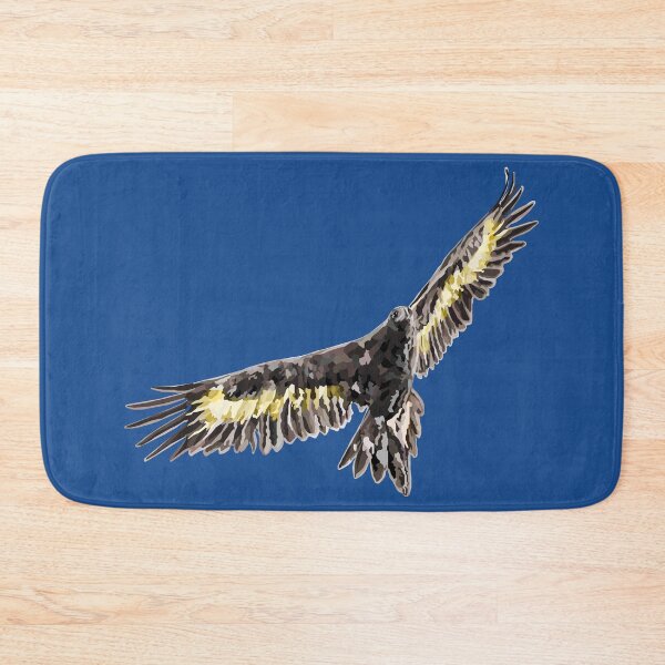 Item preview, Flying Wedge Tailed Eagle Geometric Art Low Poly designed and sold by Wendy Steinberg Artist.
