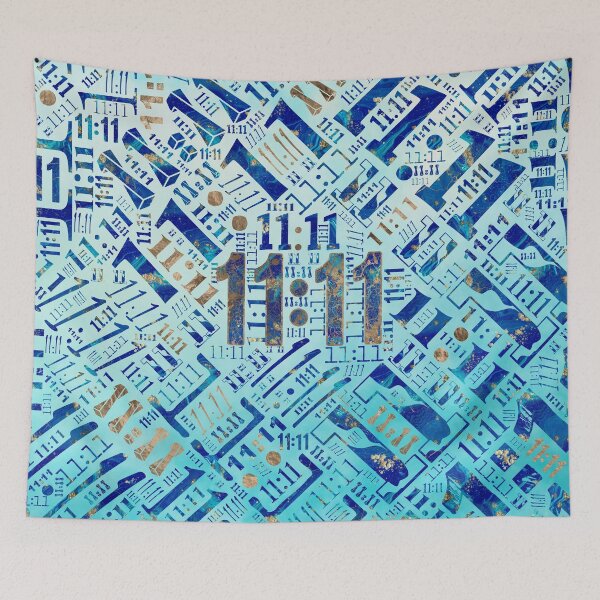 Item preview, Eleven Eleven Numerology Pattern #1 designed and sold by k9printart.