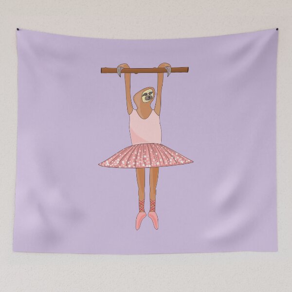 Item preview, Sloth-erina, The Ballerina Sloth  designed and sold by Wendy Steinberg Artist.