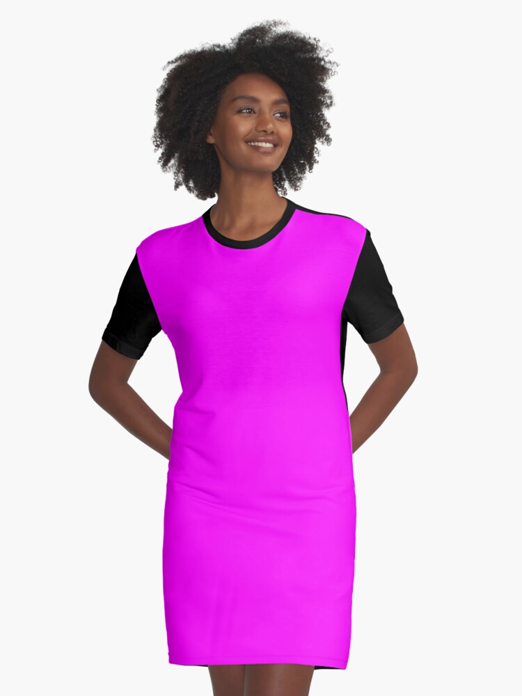 bright coloured t shirt dress