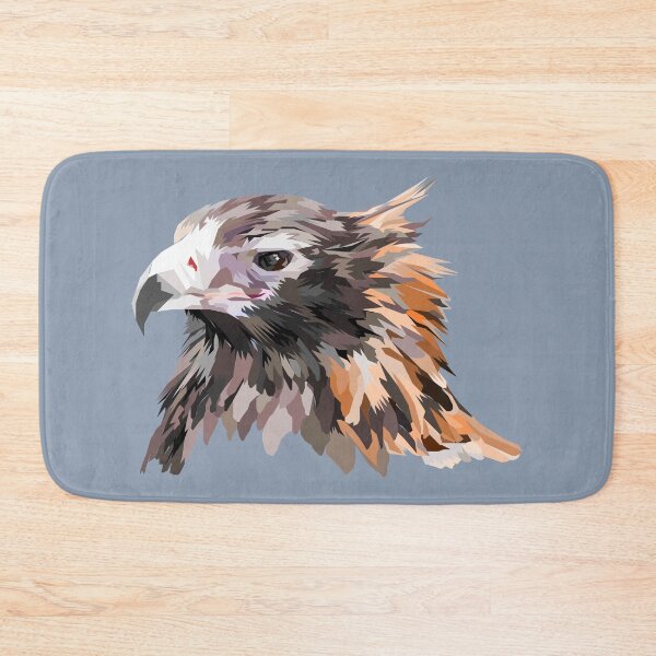 Item preview, Wedge Tailed Eagle (profile) Geometric Art Low Poly designed and sold by Wendy Steinberg Artist.