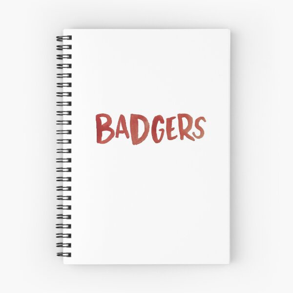 Item preview, badgers designed and sold by Sydney Whitson.