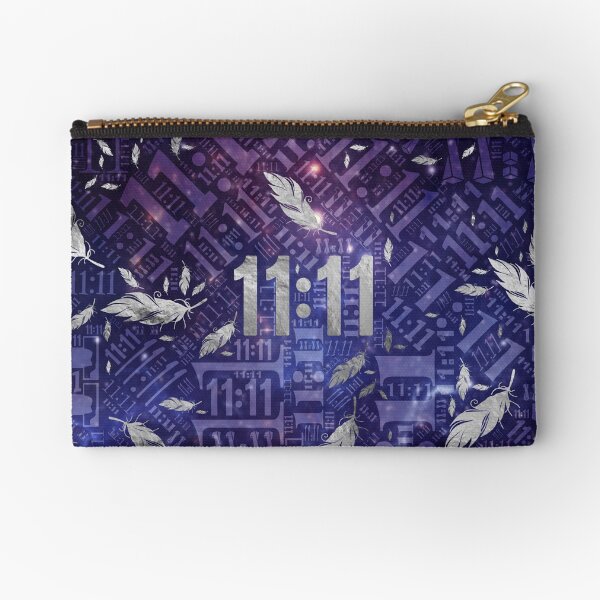 Item preview, Eleven Eleven Numerology Pattern Angel Feathers #1 designed and sold by k9printart.