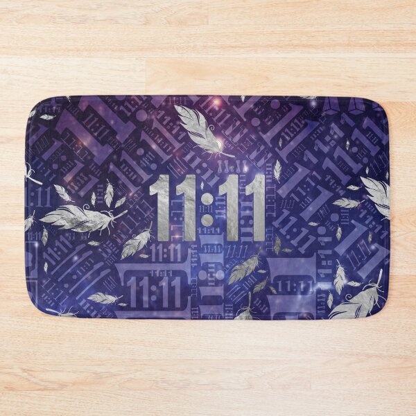 Item preview, Eleven Eleven Numerology Pattern Angel Feathers #1 designed and sold by k9printart.