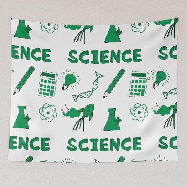 Item preview, Kelly Green Science School Subject Sticker Pack designed and sold by The-Goods.