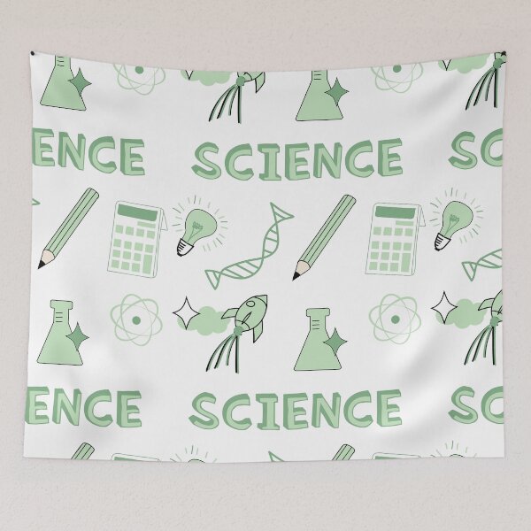 Item preview, Light Green Science School Subject Sticker Pack designed and sold by The-Goods.