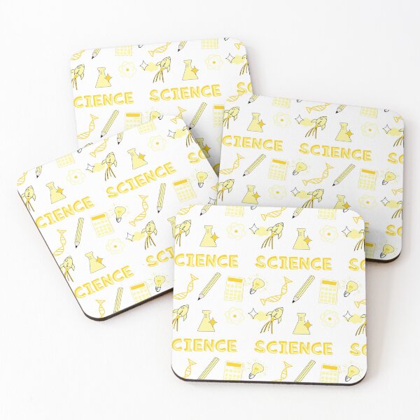 Item preview, Light Yellow Science School Subject Sticker Pack designed and sold by The-Goods.