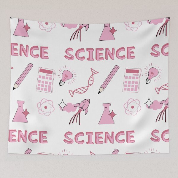 Item preview, Pink Science School Subject Sticker Pack designed and sold by The-Goods.