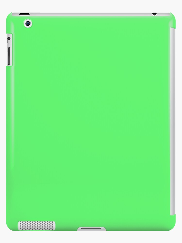 Funda Y Vinilo Para Ipad Barato Solido Brillante Color Verde Jade De Cheapest Redbubble