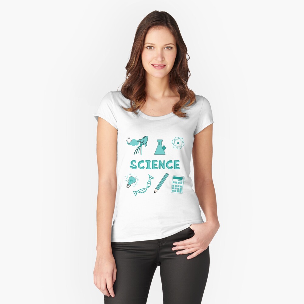 Item preview, Fitted Scoop T-Shirt designed and sold by The-Goods.