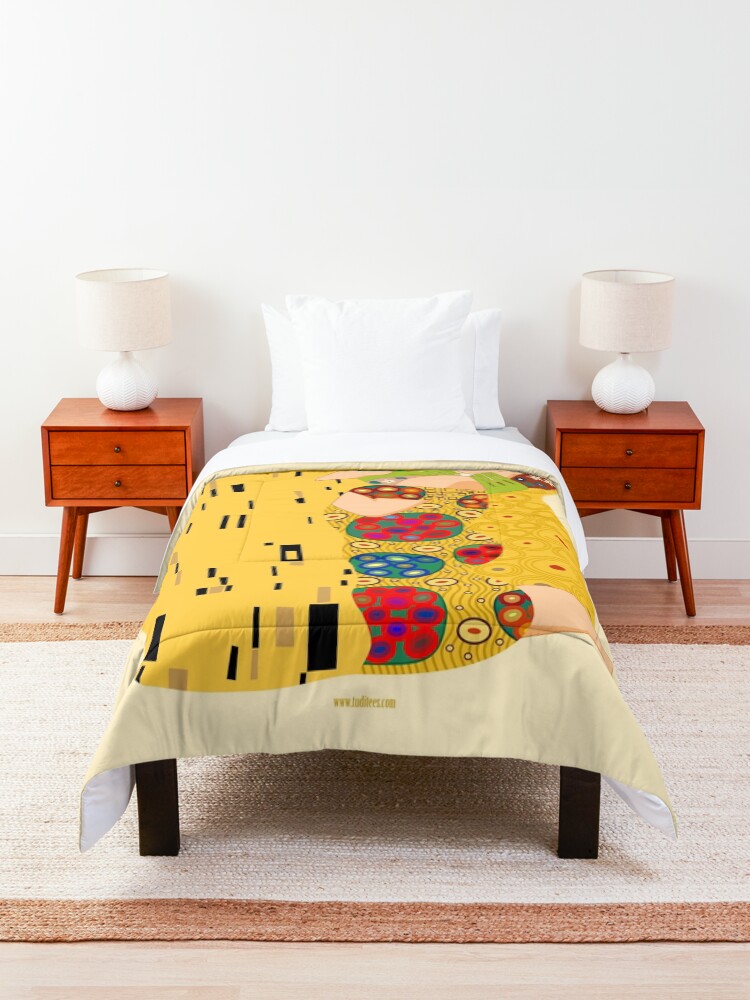Alternate view of Klimt muppets Comforter