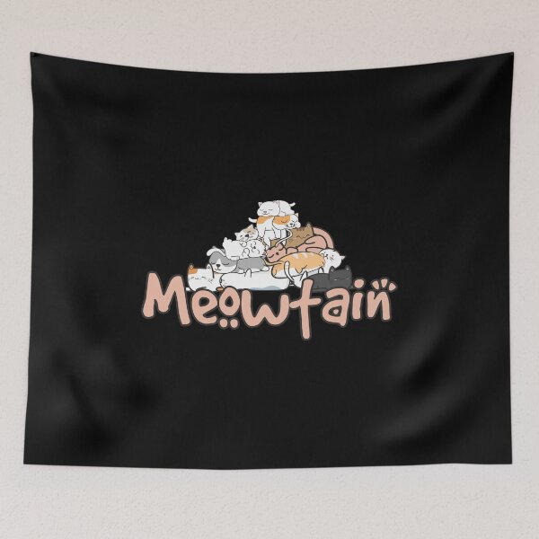 Item preview, Meowntain - Cute Funny Cat Mountain designed and sold by PrintPress.