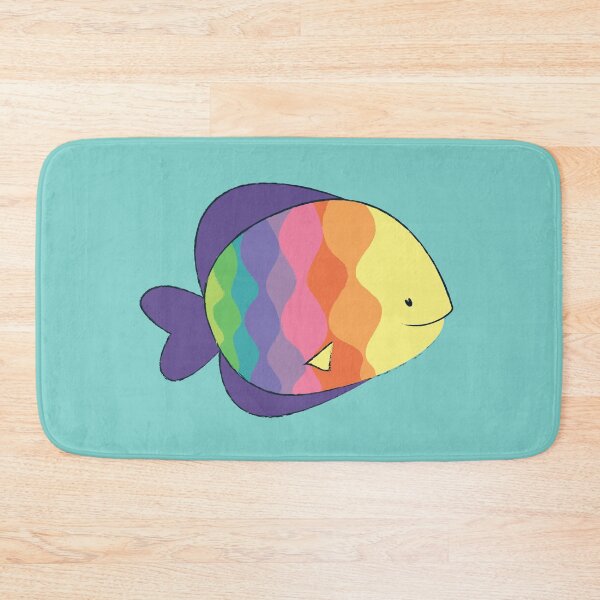 Item preview, Rainbow fishes designed and sold by Petits Pixels.