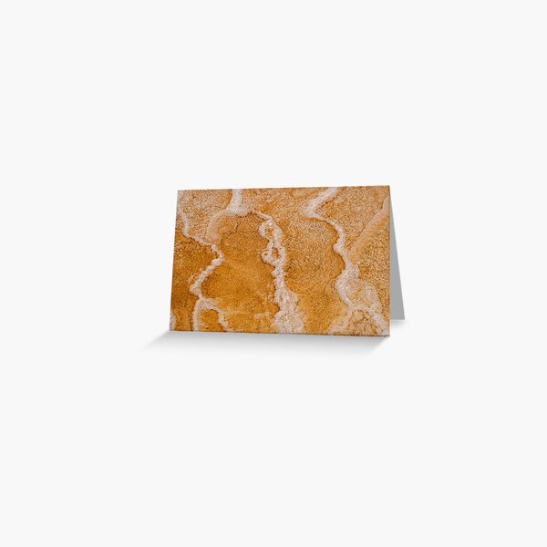 Yellowstone Hot Springs Greeting Card
