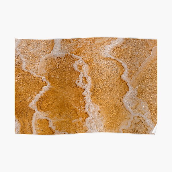 Yellowstone Hot Springs Poster