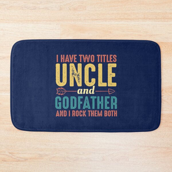 Item preview, I have two tiles uncle and godfather and rock them both vintage arrow  designed and sold by alenaz.