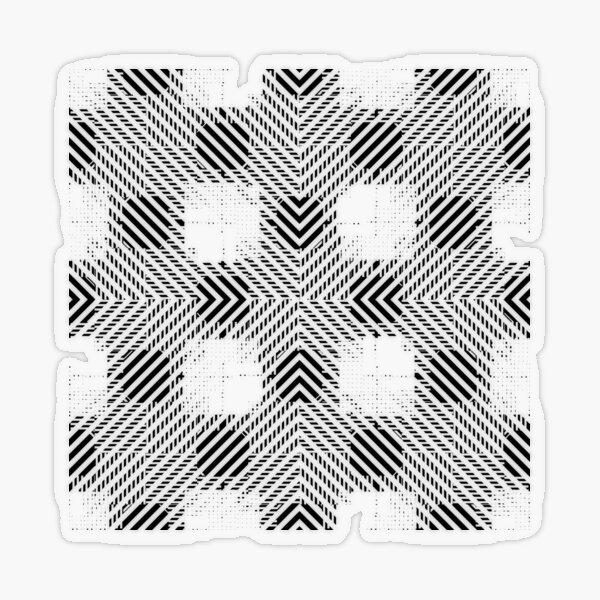#Illustration, #pattern, #decoration, #design, abstract, black and white, monochrome, circle, geometric shape Transparent Sticker