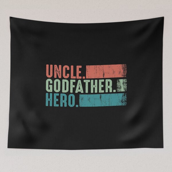 Item preview, Uncle Godfather Hero Vintage Gift for Uncle Birthday  designed and sold by alenaz.
