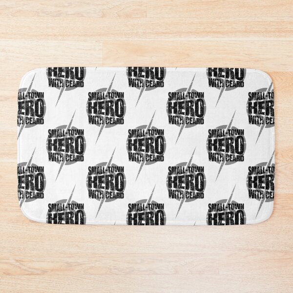 Item preview, small-town hero with beard designed and sold by netrok.