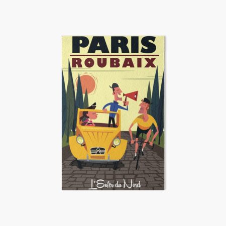Aperçu de l'œuvre Affiche Paris-Roubaix créée et vendue par Gary Godel.