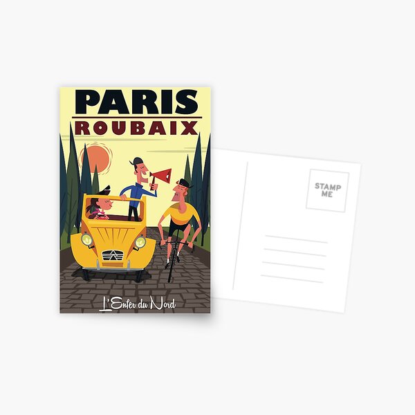 Item preview, Paris-Roubaix poster designed and sold by GAGodel.
