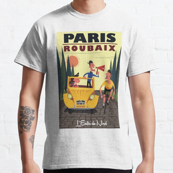 Paris-Roubaix poster Classic T-Shirt