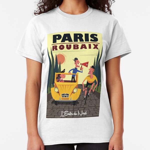 Paris-Roubaix poster Classic T-Shirt