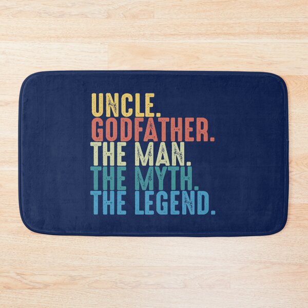 Item preview, Uncle Godfather The Man The Myth The Legend Funny Gift Vintage designed and sold by alenaz.