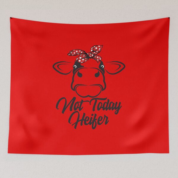 Item preview, Not Today Heifer Funny Gift for Farmers designed and sold by Hananiah Merch.