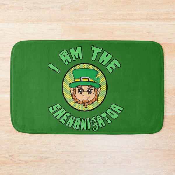Item preview, I Am The Shenanigator Leprechaun St Patrick's Day Funny Drinking Pop Art designed and sold by funnytshirtemp.