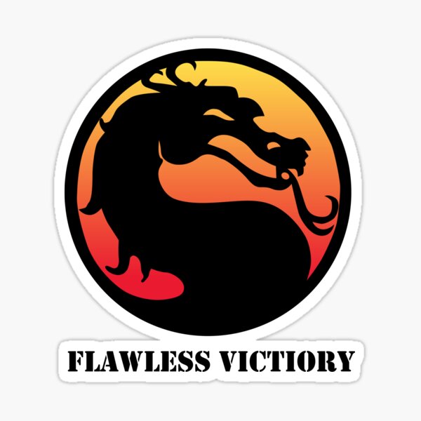 Flawless Victory | Mortal Kombat | Mortal Kombat 11 Sticker for Sale by  surik