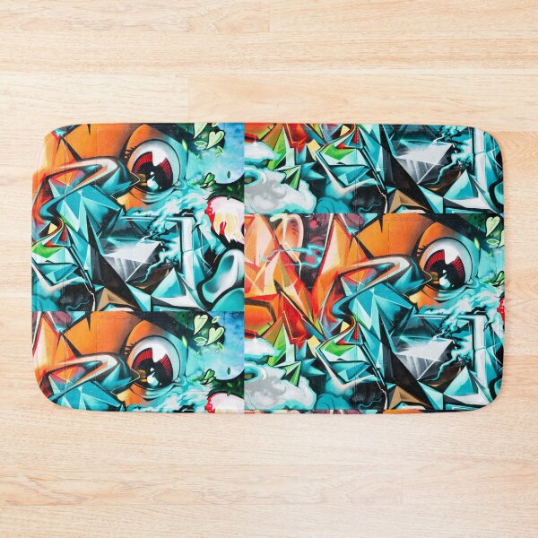 Item preview, Abstract Colorful Graffiti with an Eye  designed and sold by yurix.