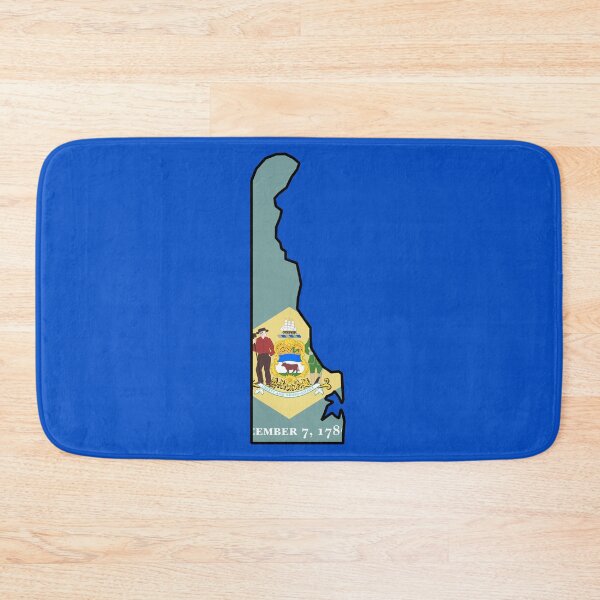 Item preview, U.S. STATE FLAGS/OUTLINES - DELAWARE designed and sold by WOOFANG.