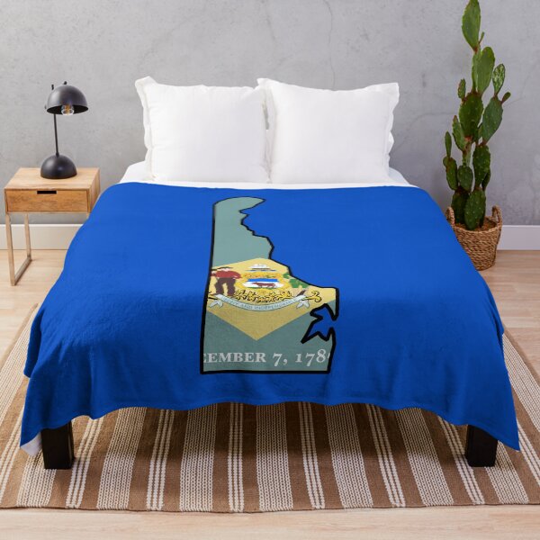 Item preview, U.S. STATE FLAGS/OUTLINES - DELAWARE designed and sold by WOOFANG.
