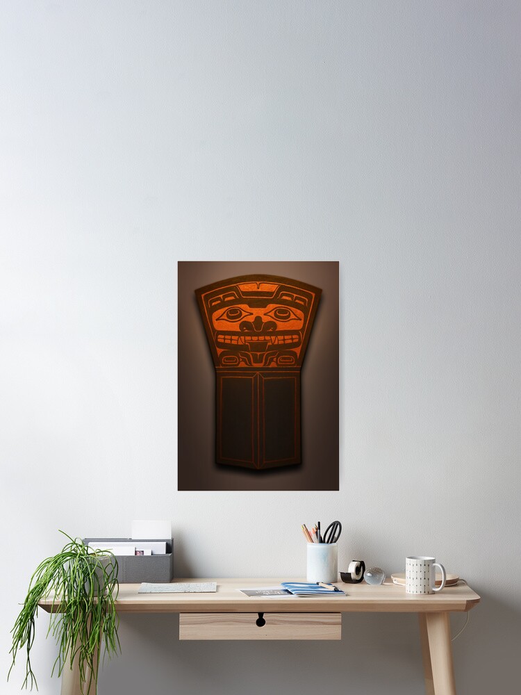 Thumbnail 2 of 3, Poster, Bear Copper designed and sold by gmeans.