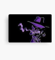 Purple Tracer Bullet Canvas Print