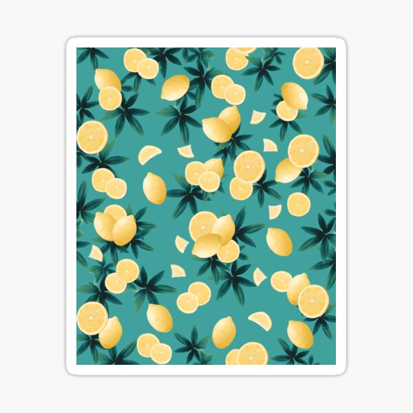 Vista previa del artículo con la obra «Lemon Twist Vibes # 6 #tropical #fruta #decor #arte», diseñado y vendido por Anita's & Bella's Art.