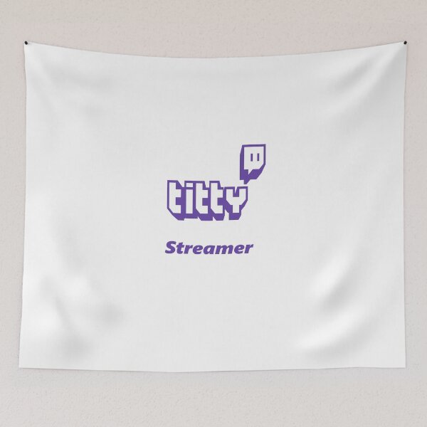 Item preview, Titty streamer Twitch designed and sold by vapenayshXD.
