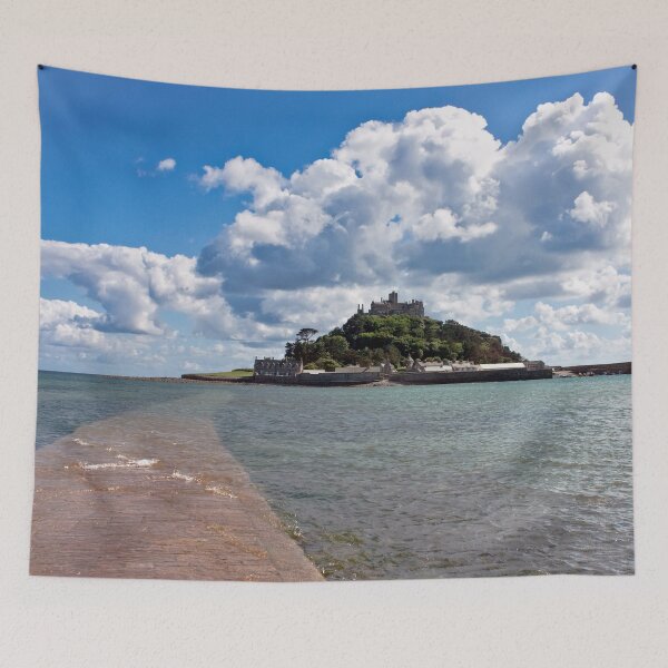 Item preview, St Michael's Mount From The Causeway designed and sold by Terri Waters Photography & Design.