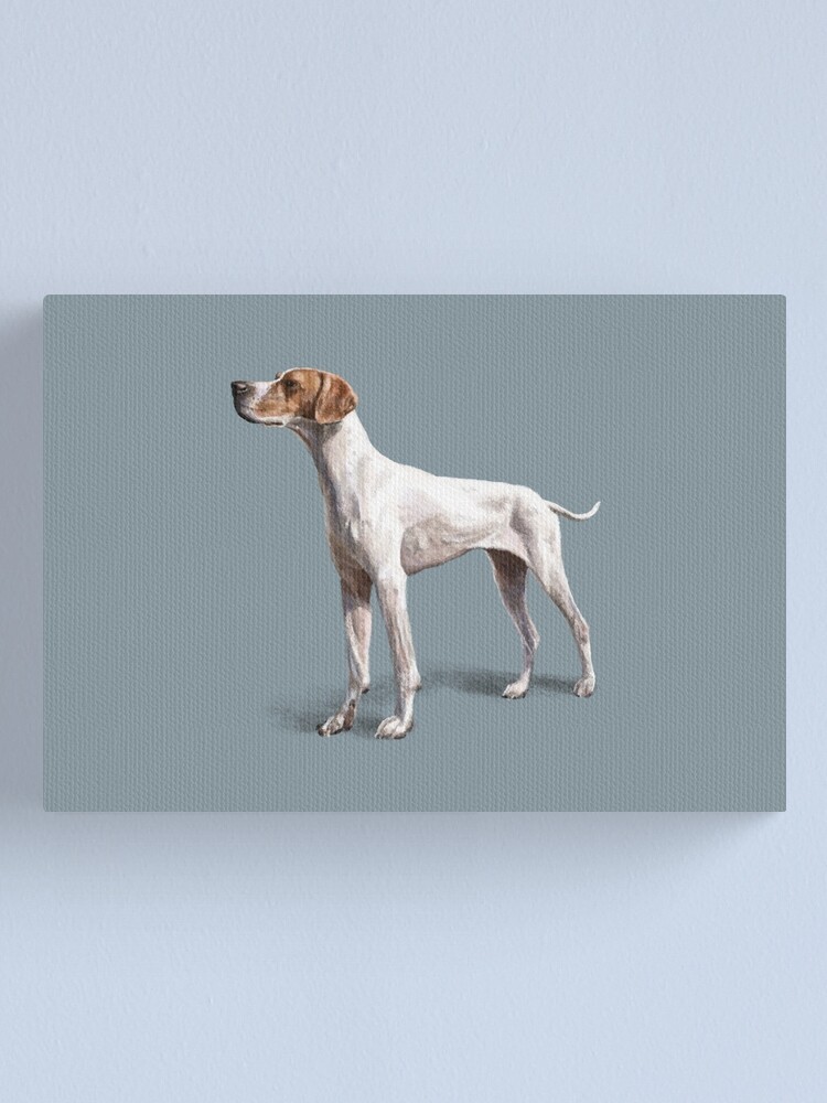 Alternate view of The Pointer Canvas Print