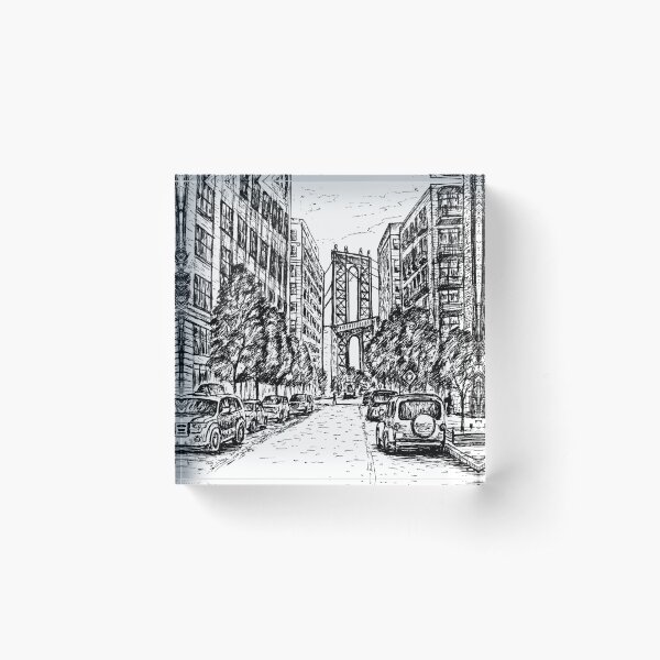 Item preview, New York Dumbo Brooklyn designed and sold by ArtMeraki.