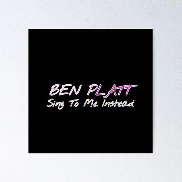 Item preview, Ben Platt Cántame en cambio designed and sold by andy729.