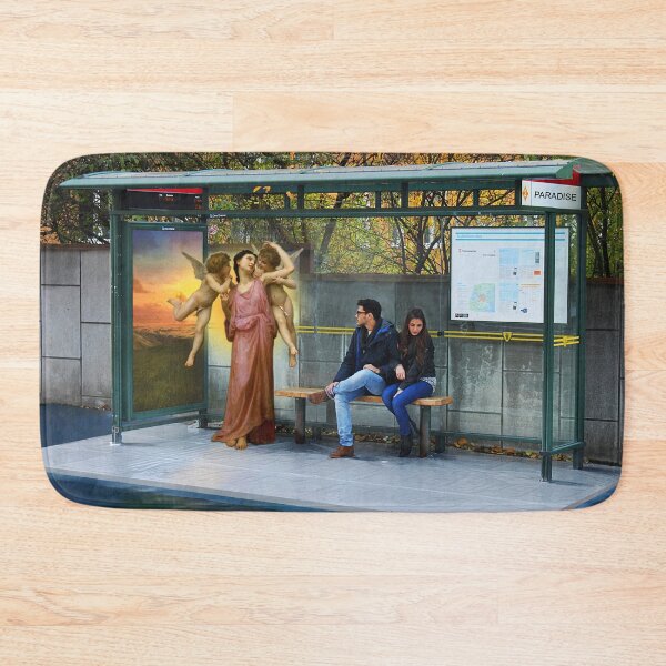 Item preview, Waiting for the Paradise Bus designed and sold by KALEIDOSCOPE UK.