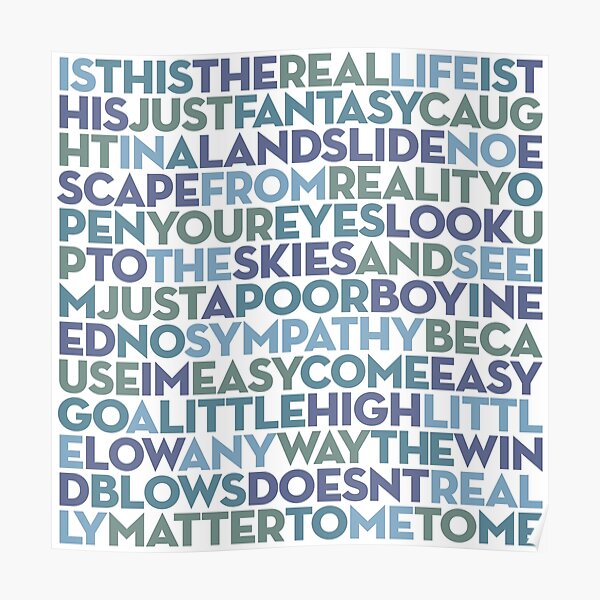 Bohemian Rhapsody v.2 Poster