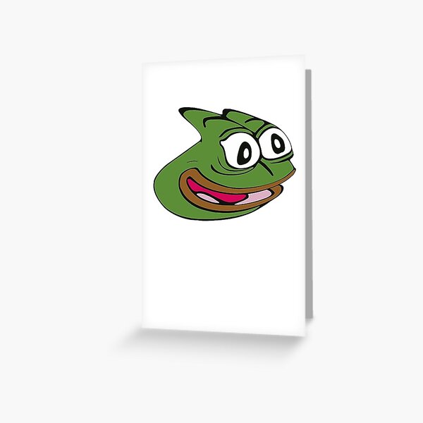 Pepega pepe | Greeting Card