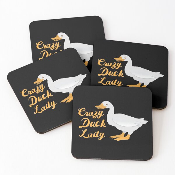 Item preview, Crazy Duck Lady (fancy) with white duck designed and sold by jazzydevil.