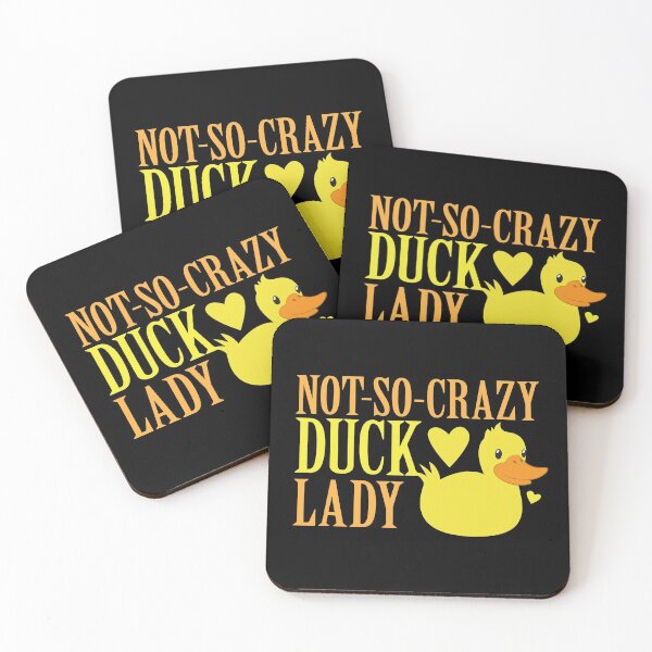 Item preview, NOT-So-Crazy DUCK LADY designed and sold by jazzydevil.