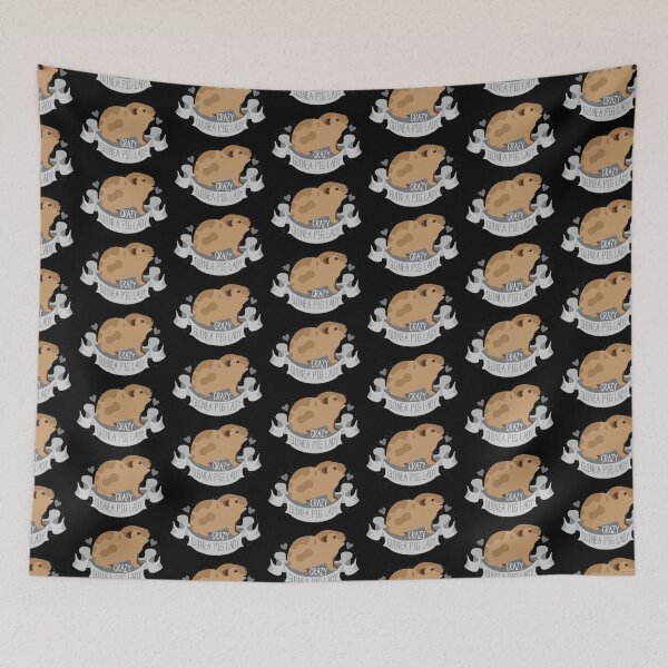 Item preview, Crazy Guinea Pig Lady (Banner) designed and sold by jazzydevil.