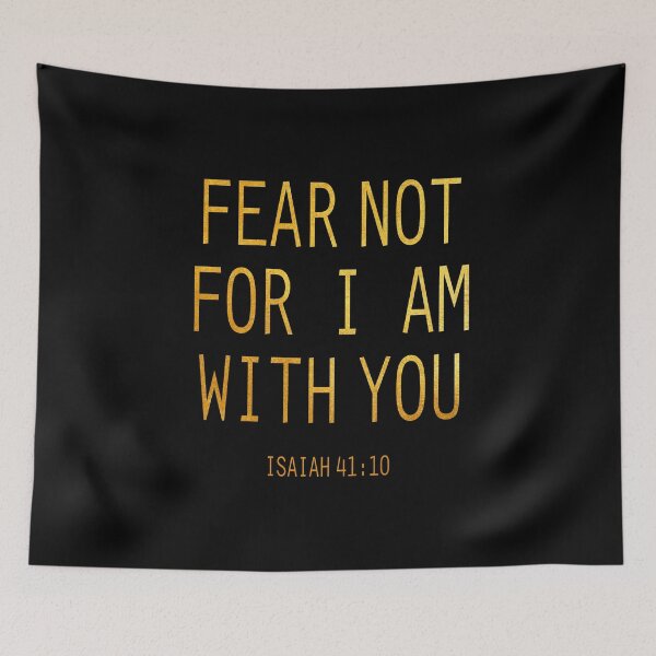 Item preview, Fear not for i am with you designed and sold by Dhynzz.