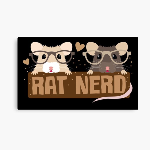 Item preview, RAT NERD (Self proclaimed expert about RATS) designed and sold by jazzydevil.